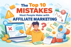 Read more about the article The Top 10 Mistakes Most People Make with Affiliate Marketing