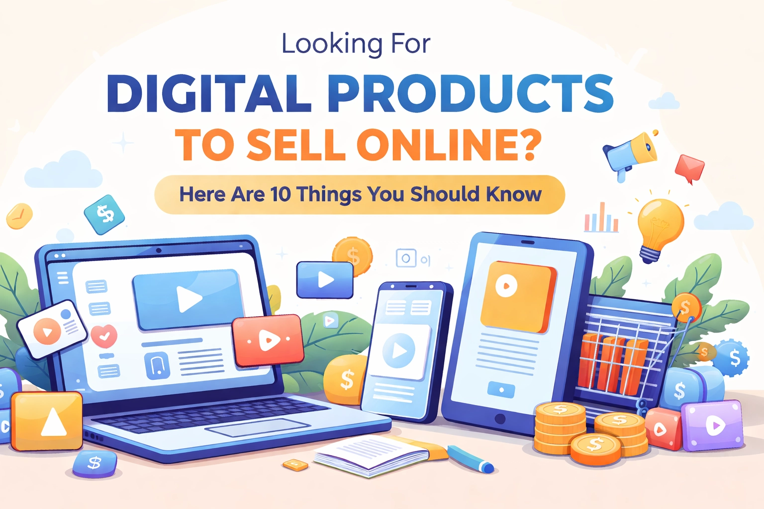 Read more about the article Looking For Digital Products to Sell Online? Here Are 10 Things You Should Know