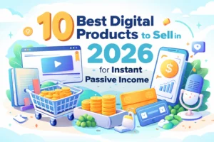 Read more about the article 10 Best Digital Products to Sell in 2026 for Instant Passive Income