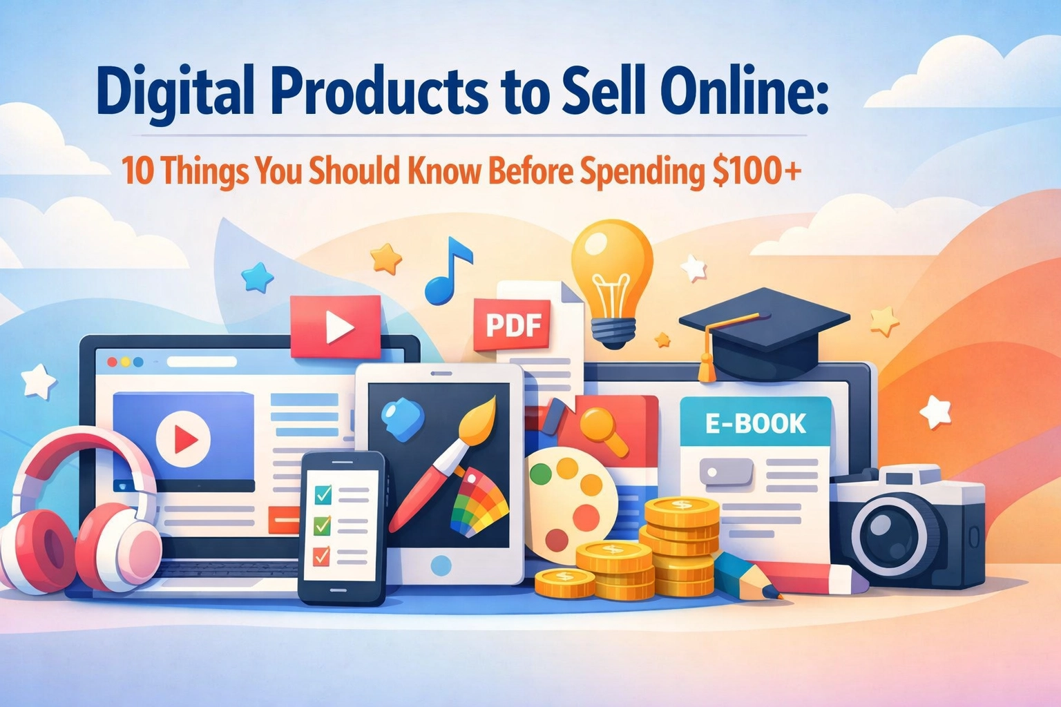 Read more about the article Digital Products to Sell Online: 10 Things You Should Know Before Spending $100+