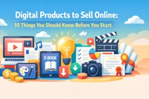 Read more about the article Digital Products to Sell Online: 10 Things You Should Know Before You Start