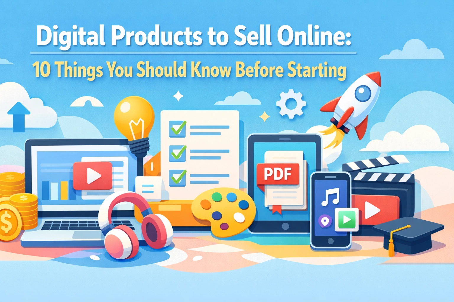 You are currently viewing Digital Products to Sell Online: 10 Things You Should Know Before Starting