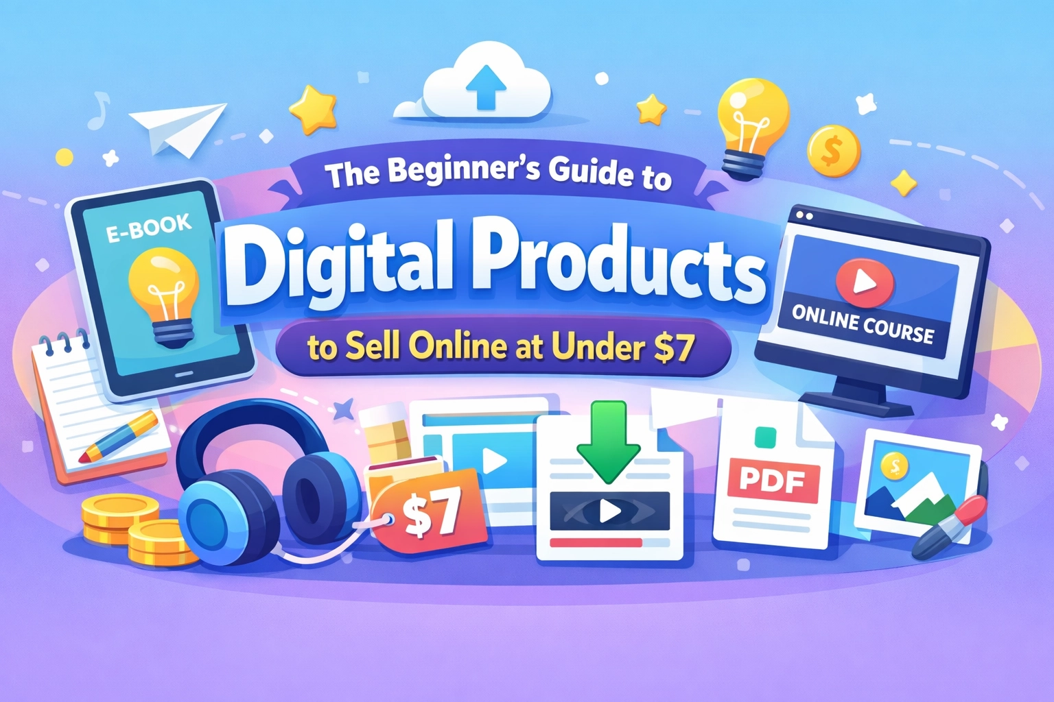 You are currently viewing The Beginner's Guide to Digital Products to Sell Online at Under $7