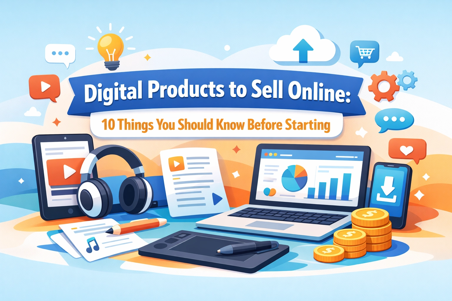 You are currently viewing Digital Products to Sell Online: 10 Things You Should Know Before Starting
